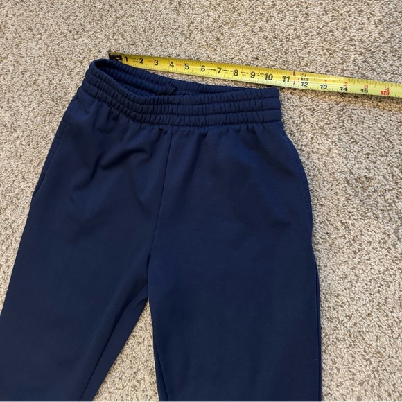 Nike Kids Therma-FIT Open-Hem Athletic Training Pants Large Navy Winter Gym - Picture 8 of 11